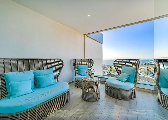 Sunset Bliss Penthouse With Airco & Heated Pool Апартаменты